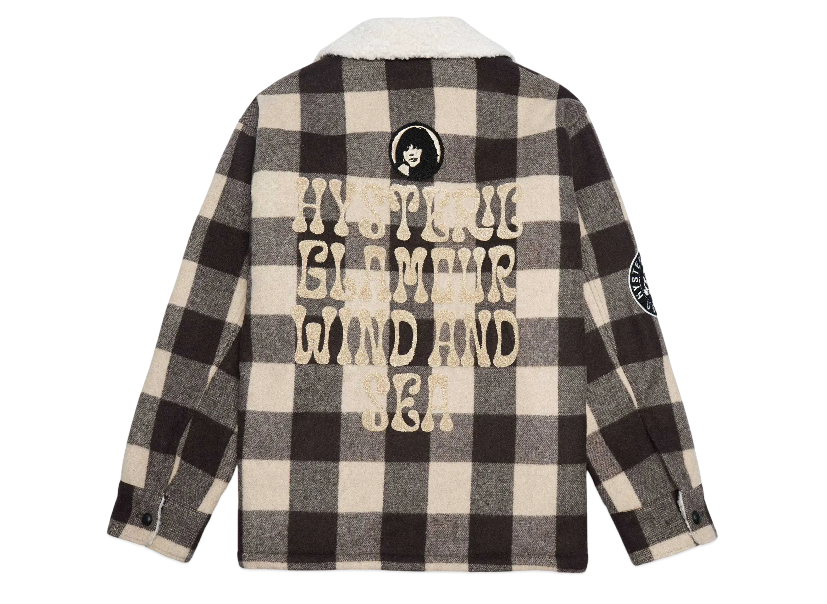 WIND AND SEA x HYSTERIC GLAMOUR Ranch Coat "Beige"