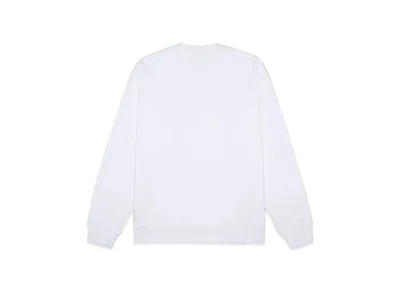 ECOCYCLE® ECOCYCLE CREWNECK "OPTIC WHITE"