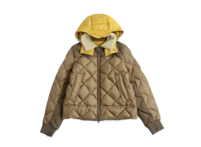 MONCLER Mouton Down Jacket "Brown"