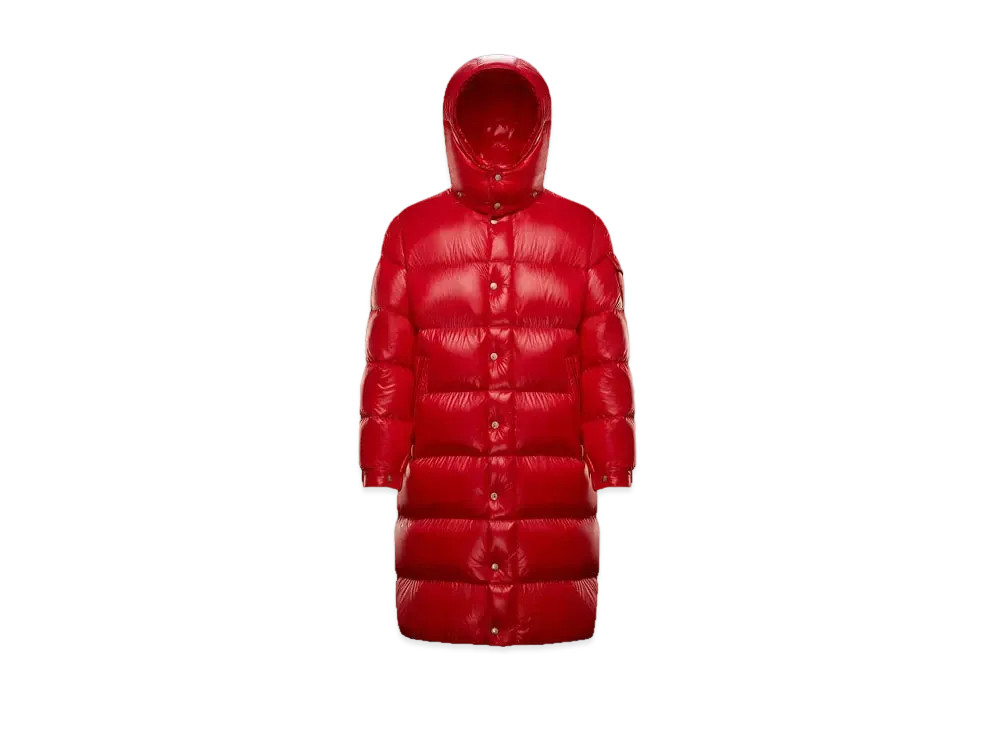 MONCLER Hanoverian Long Down Jacket "Red"