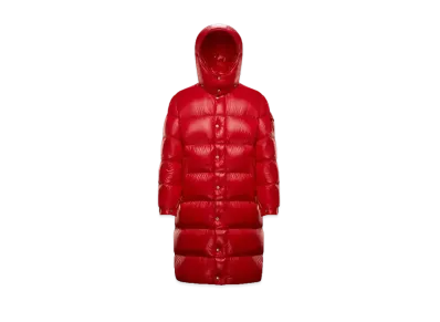 MONCLER Hanoverian Long Down Jacket "Red"