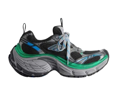 バレンシアガ 10XL スニーカー "ブラック/グレー/ブルー/グリーン"