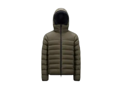 MONCLER ARROUX Short Down Jacket "Olive Green"