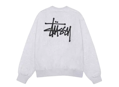 Stussy BASIC STUSSY CREW "Ash Heather"