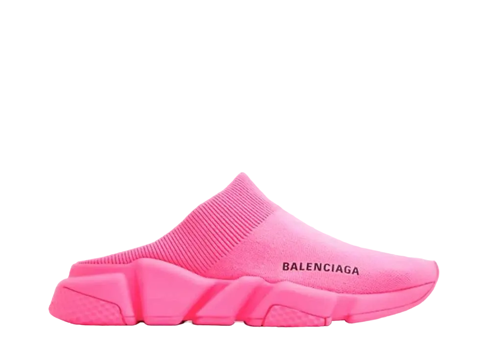 バレンシアガ ウィメンズ スピード ミュール スニーカー "フルオピンク"