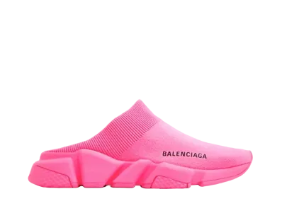 バレンシアガ ウィメンズ スピード ミュール スニーカー "フルオピンク"