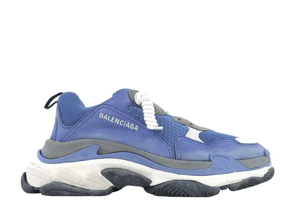 BALENCIAGA Triple S Sneaker "Navy"