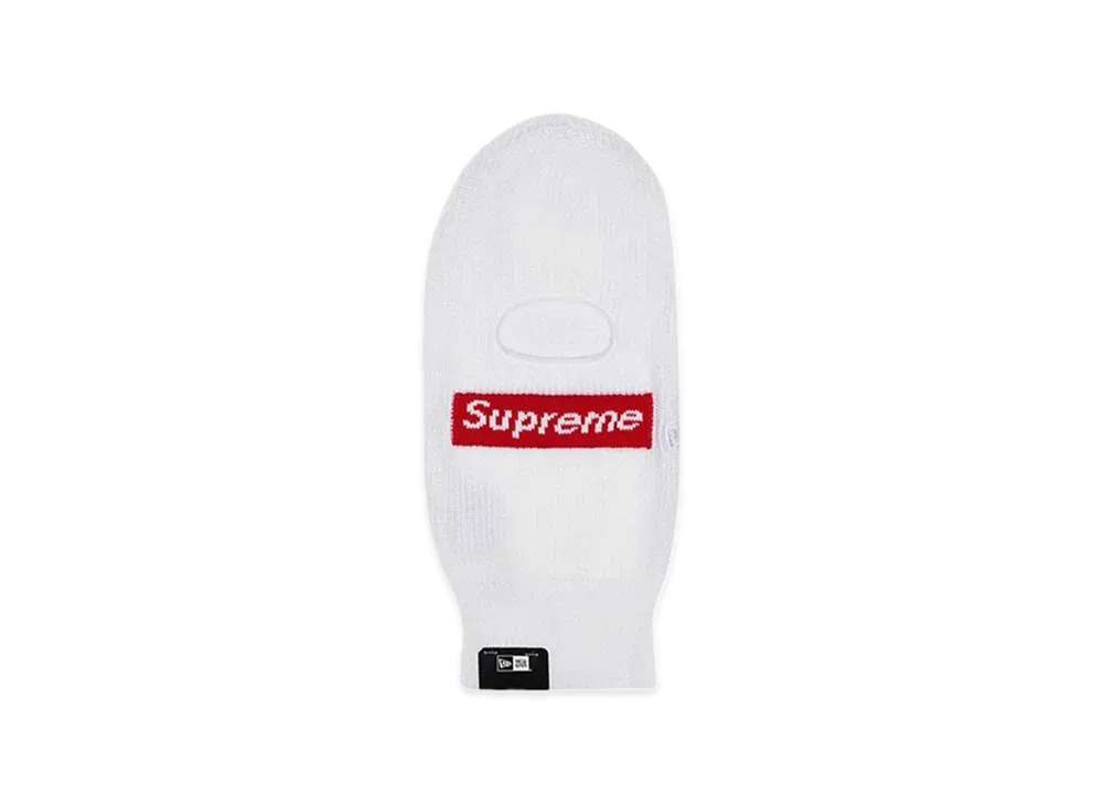 Supreme New Era Box Logo Balaclava "White"