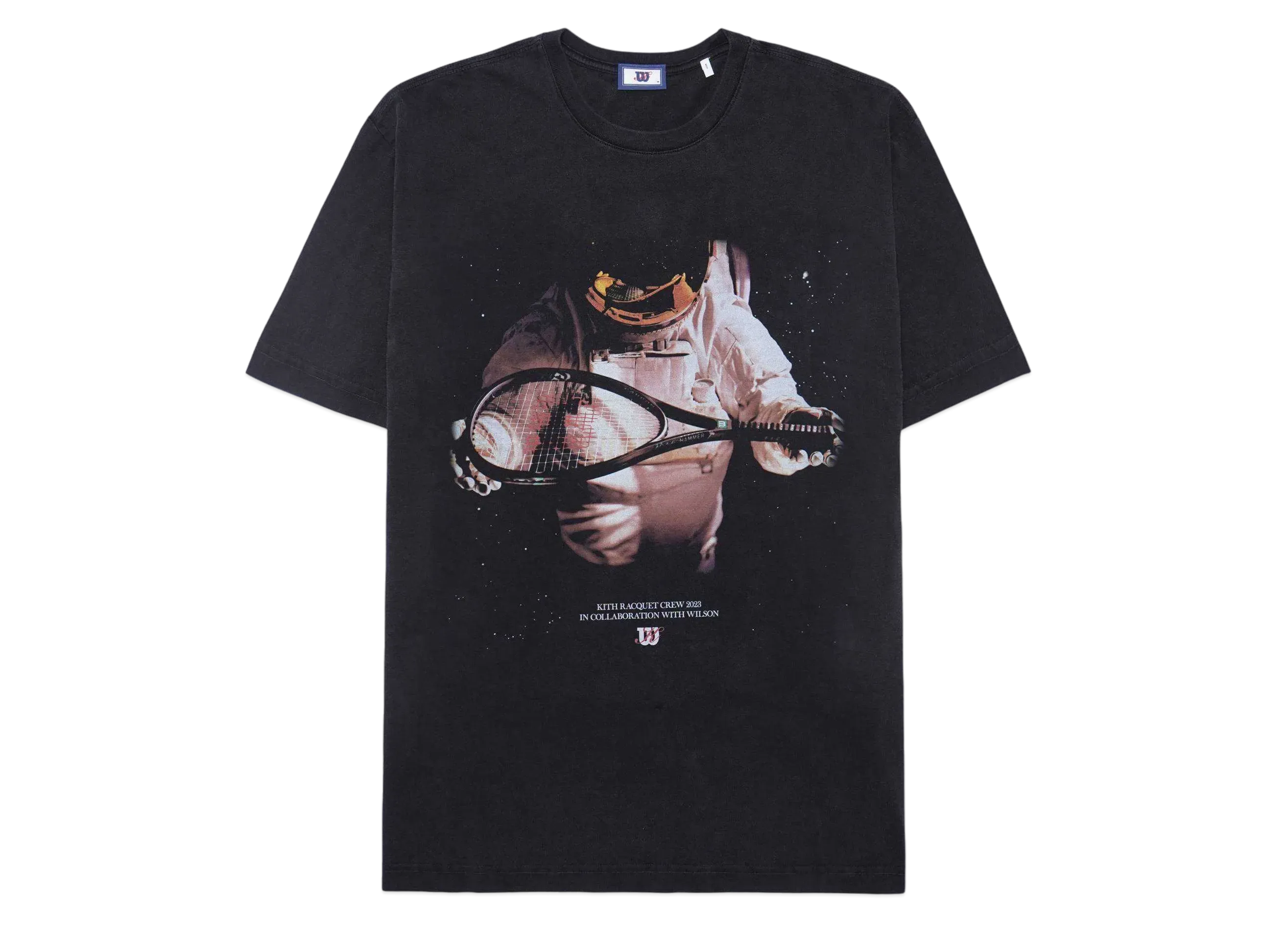 Kith x Wilson Astronaut Vintage Tee "Black"