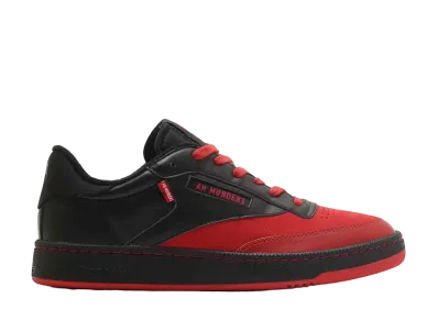 Redspider Junior × atmos × Reebok Club C 85 "Black/Red"