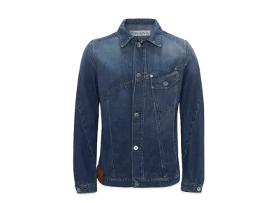 JW ANDERSON Twisted Denim Jacket "Light Blue"