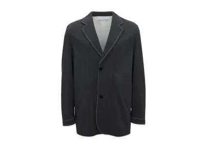 JW ANDERSON Reversible Single-Breasted Blazer "Grey"