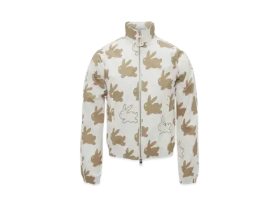 JW ANDERSON All Over Bunny Technical Jacket "White/Ivory"