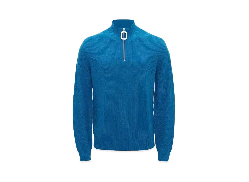 JW ANDERSON Henley Jumper "Sky Blue"