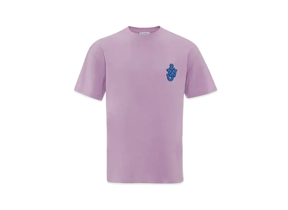 JW ANDERSON Anchor Patch T-Shirt "Pink"