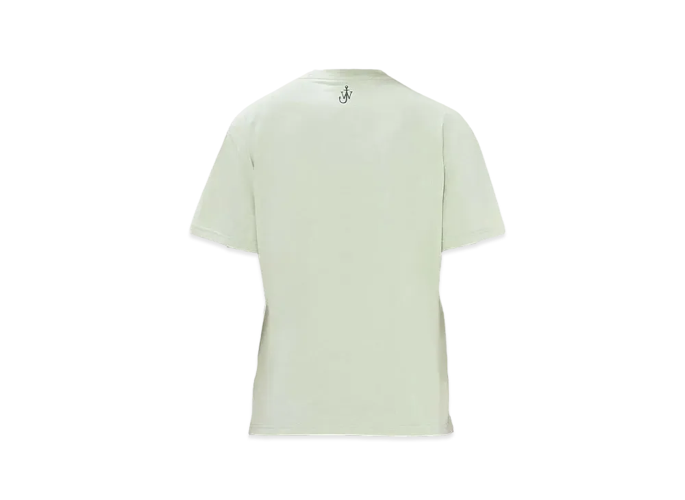 JW ANDERSON Embroidered T-Shirt - Pol Anglada Artwork "Green"