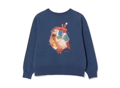 BEAMS x FUTURE ARCHIVE x MONICHIKI HOUSE x Sora Aota/K2 Sweatshirt "Navy"