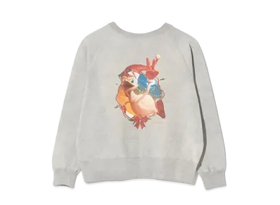 BEAMS x FUTURE ARCHIVE x MONICHIKI HOUSE x Sora Aota/K2 Sweatshirt "Gray"