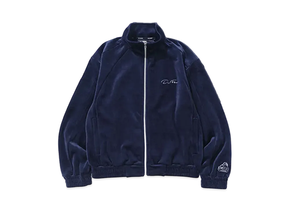 XLARGE x DexFilmz Velor Track Jacket "Navy"