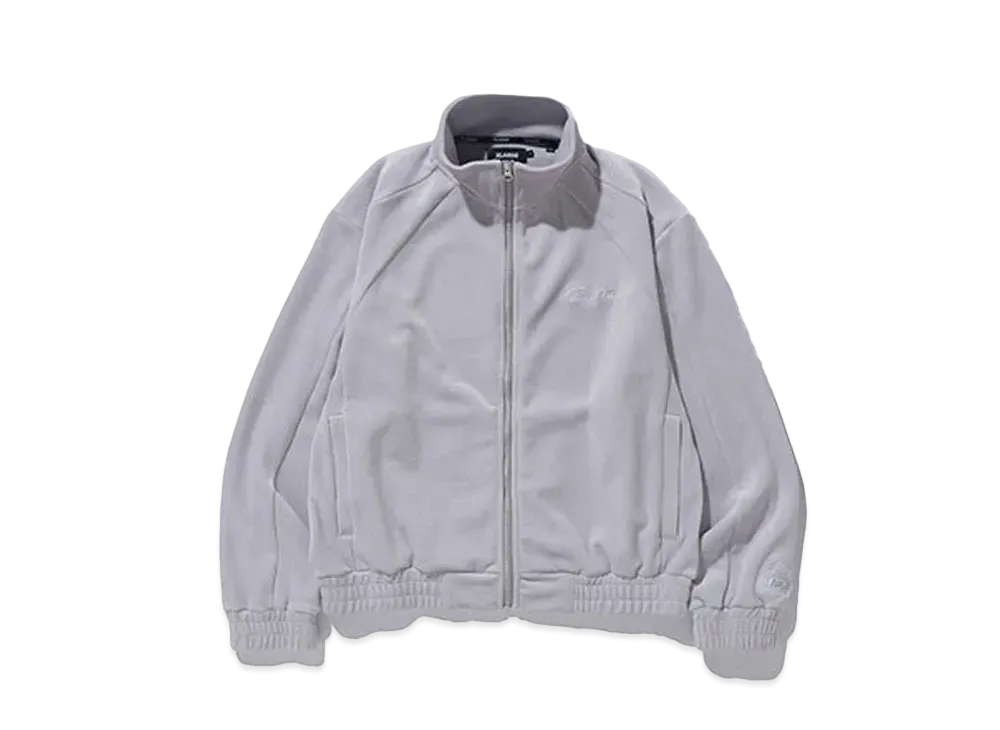 XLARGE x DexFilmz Velor Track Jacket "Grey"