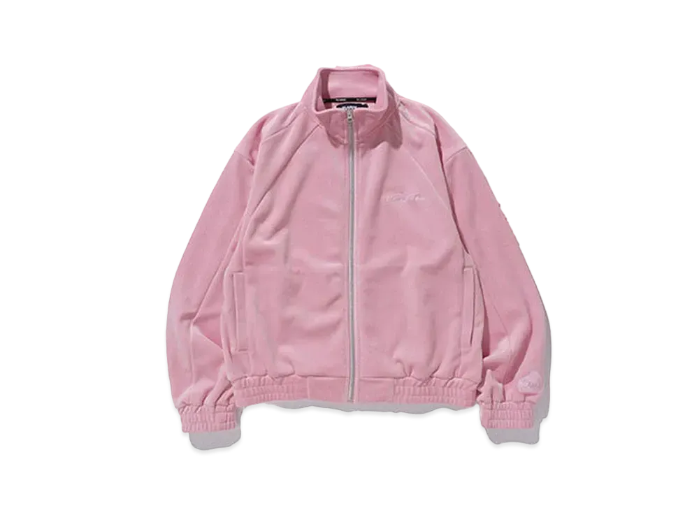 XLARGE x DexFilmz Velor Track Jacket "Pink"