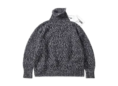 Cruciani x Stylistshibutsu Cashmere Turtleneck Knit "Black"