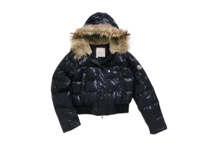 MONCLER ALBERTA Down Jacket "Shiny Black"