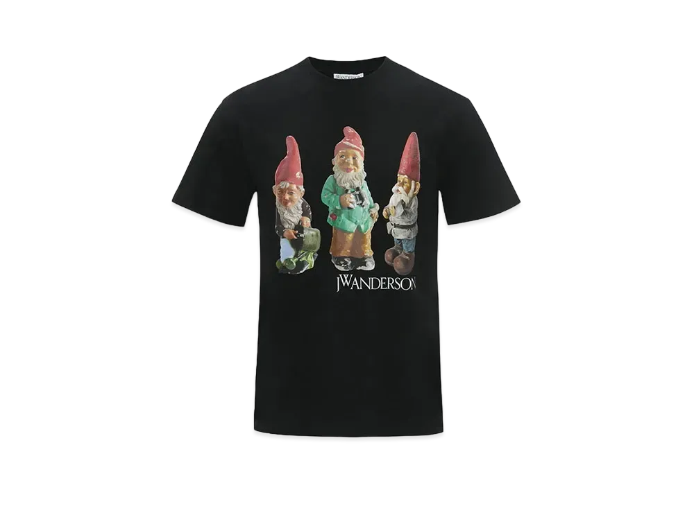 JW ANDERSON Gnome Trio T-Shirt "Black"