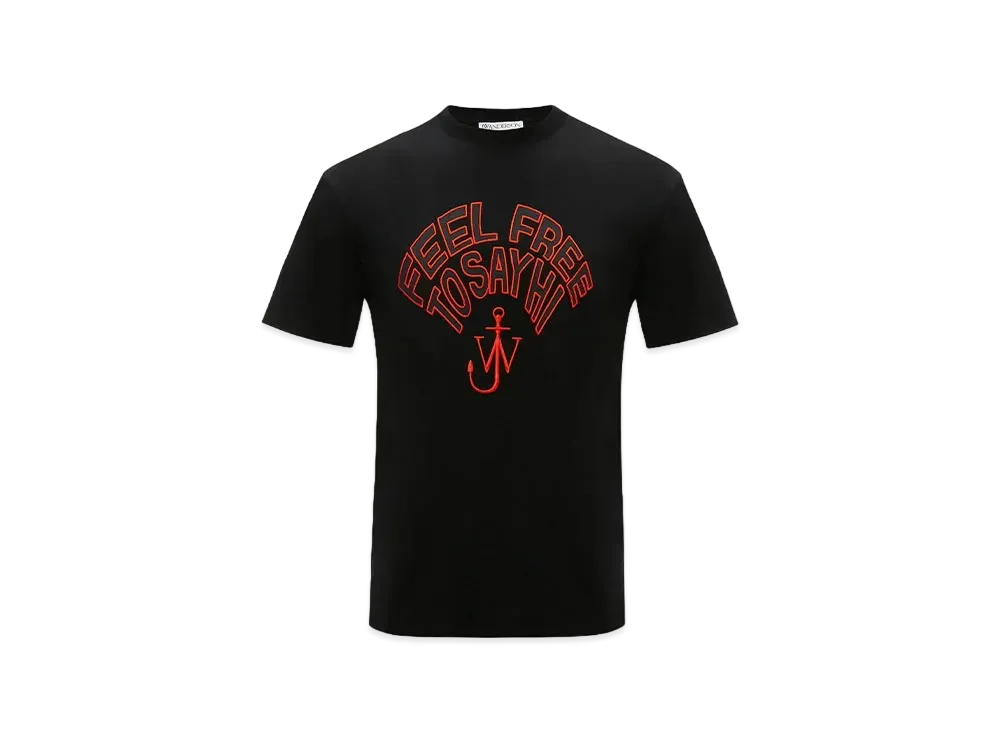 JW ANDERSON Printed T-Shirt "Black"