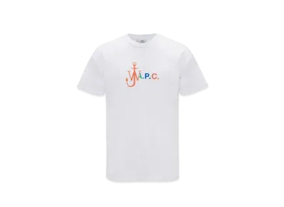 JW ANDERSON x A.P.C. - Anchor Tee - Classic Fit T-Shirt "White"