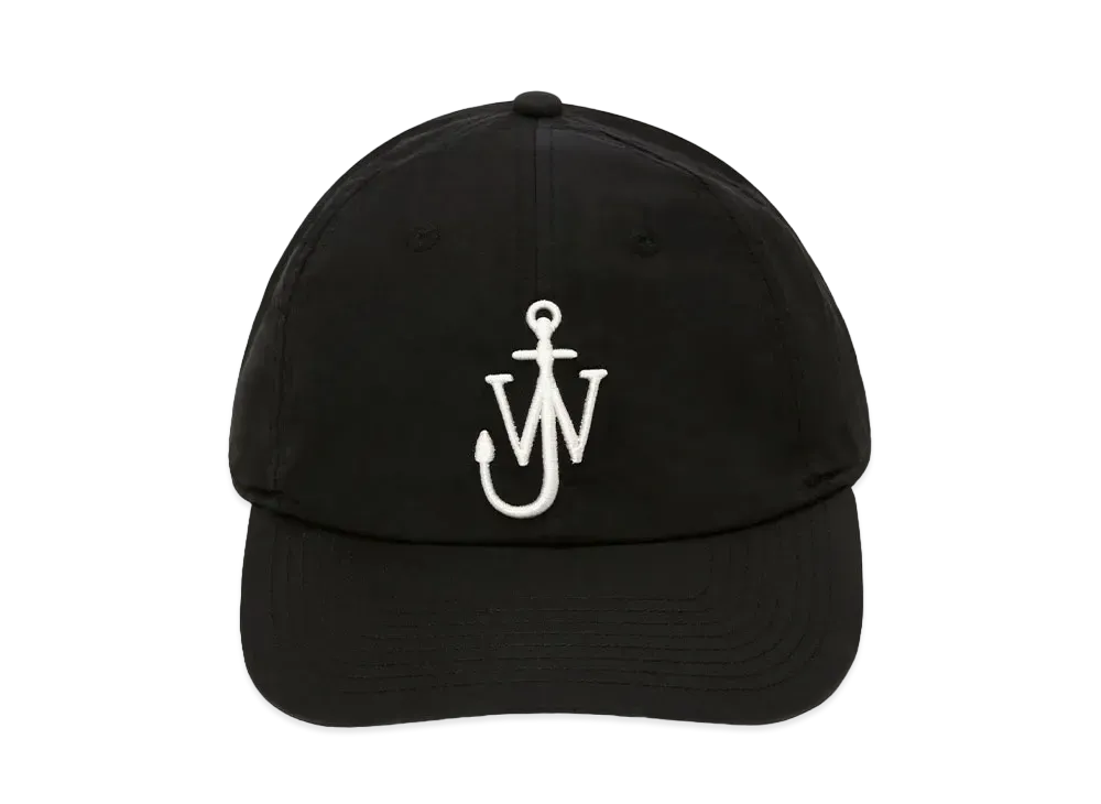 JW ANDERSON Baseball Cap With Anchor Logo "Black"