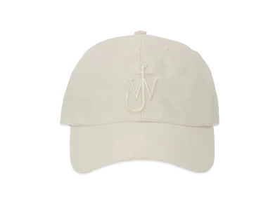 JW ANDERSON Baseball Cap With Anchor Logo "White"