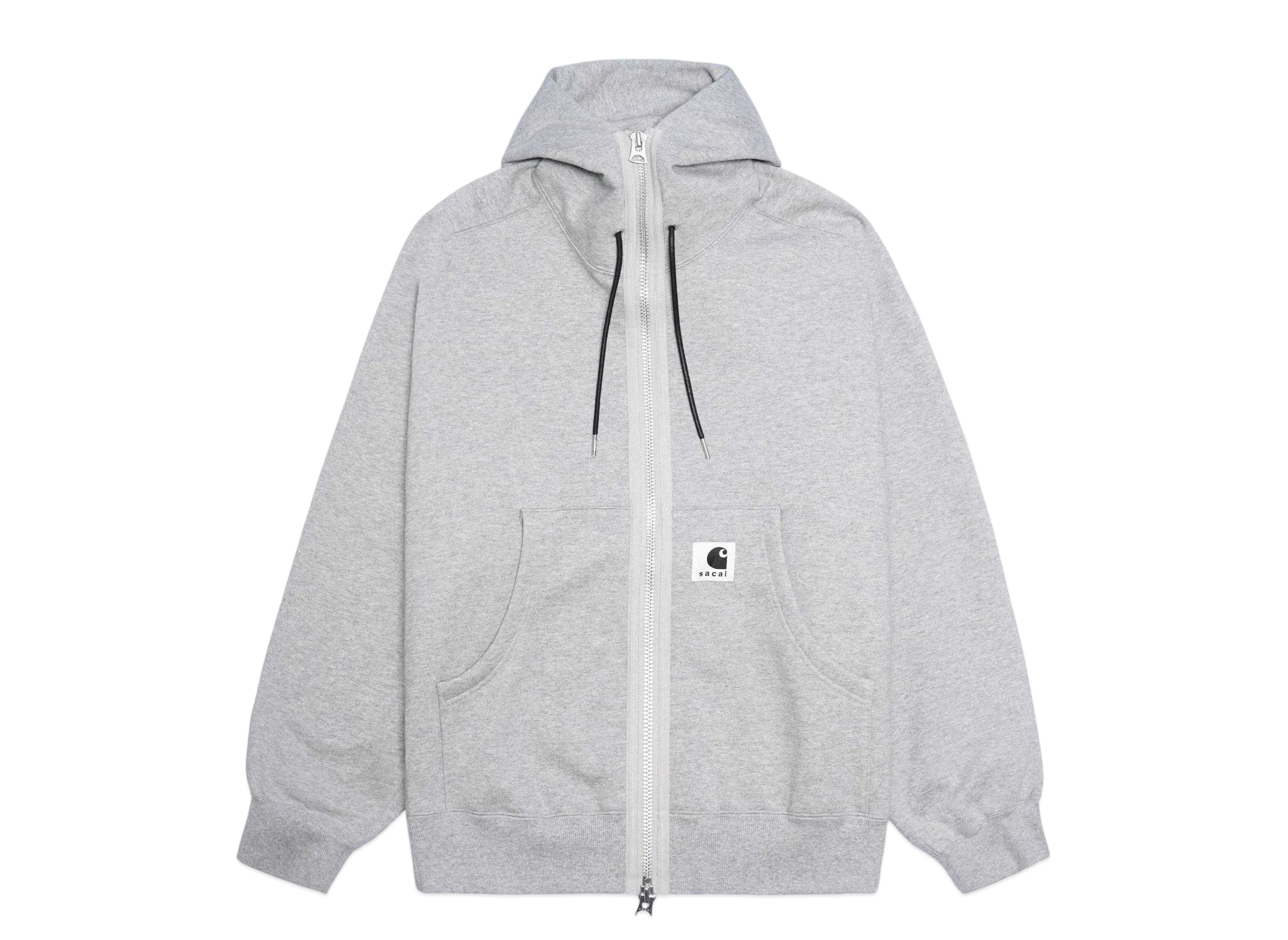 Carhartt WIP x sacai Hoodie "Light Gray"