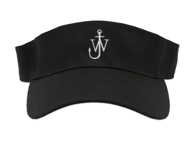 JW ANDERSON Visor With Anchor Logo "Black"