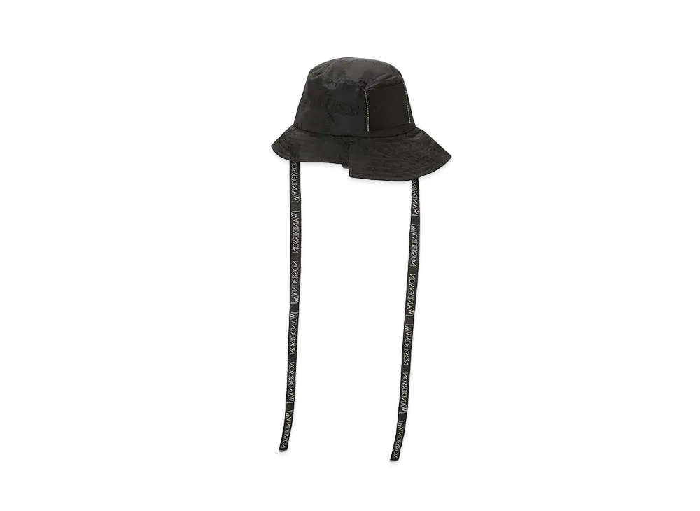 JW ANDERSON Asymmetric Bucket Hat "Black"