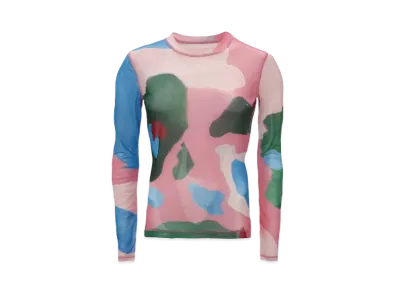 JW ANDERSON Long Sleeve Mesh Top "Multi"