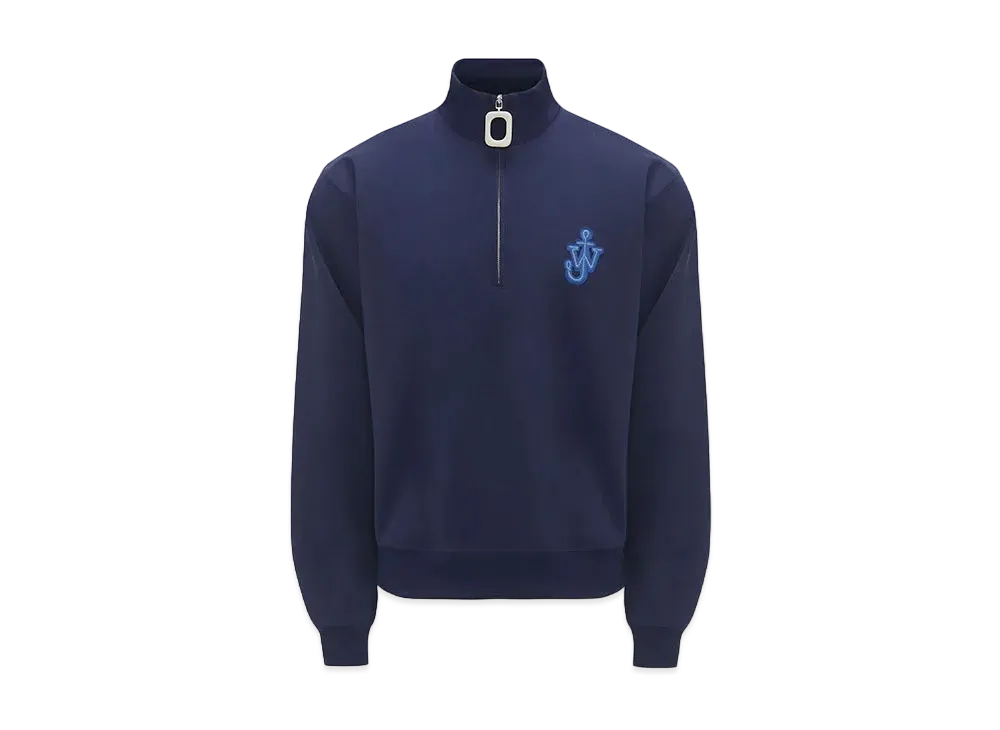 JW ANDERSON Half Zip Track Top "Oxford Blue"