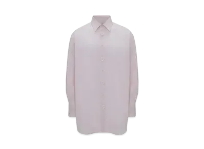 JW ANDERSON Oversized Shirt With Ceramic Buttons "Pink"