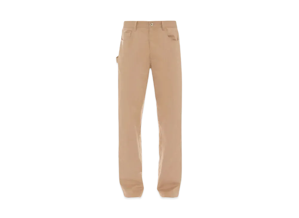 JW ANDERSON 5-Pocket Workwear Chino Trousers "Beige"