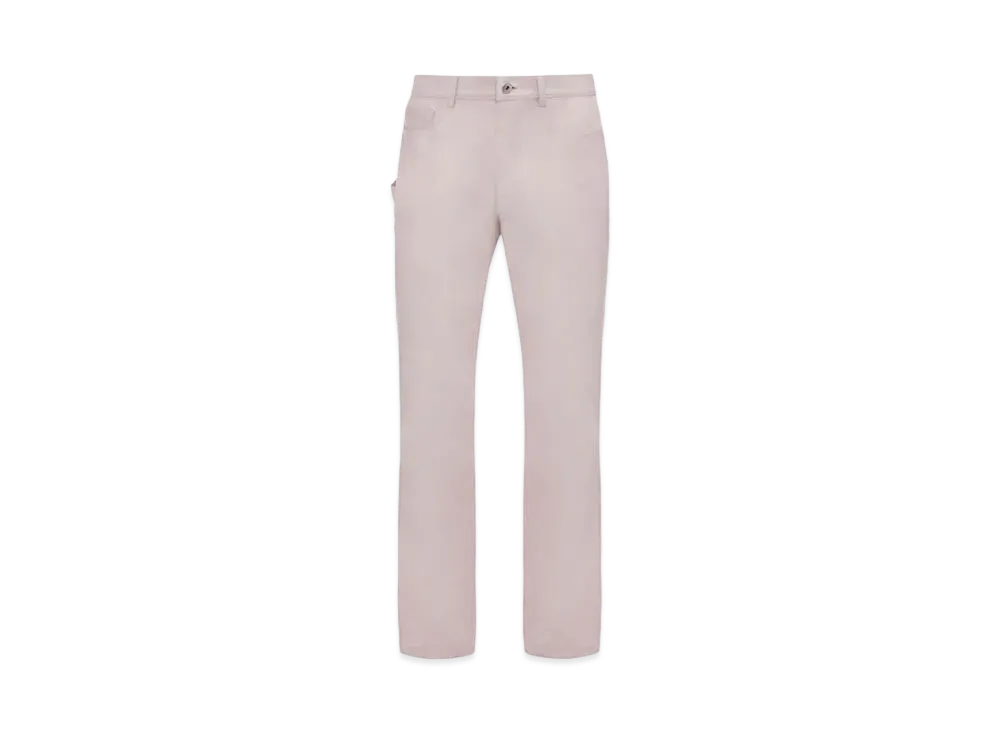 JW ANDERSON 5-Pocket Workwear Chino Trousers "Pink"