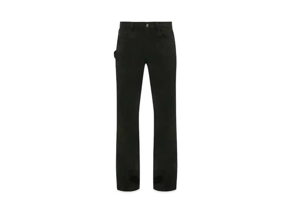 JW ANDERSON 5-Pocket Workwear Chino Trousers "Black"