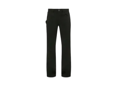 JW ANDERSON 5-Pocket Workwear Chino Trousers "Black"