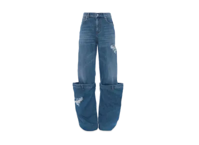 JW ANDERSON Bucket Denim Jeans "Light Blue"