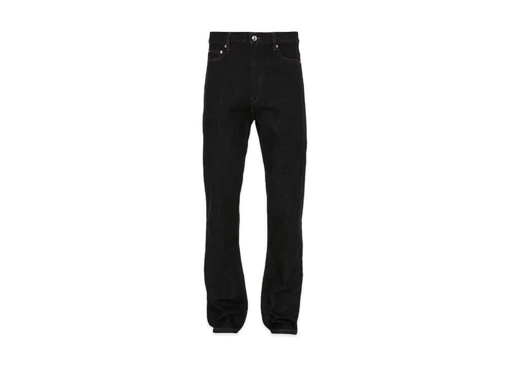 JWアンダーソン x APC APCジーンウィリー ストレートレッグデニムジーンズ "ブラック"