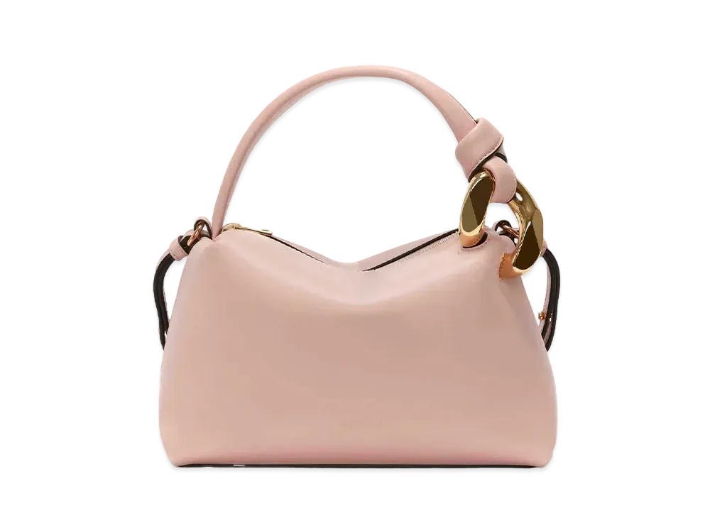 JW ANDERSON Small Jwa Corner Bag - Leather Bag "Dusty Rose"