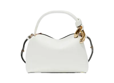 JW ANDERSON Small Jwa Corner Bag - Leather Bag "Off White"