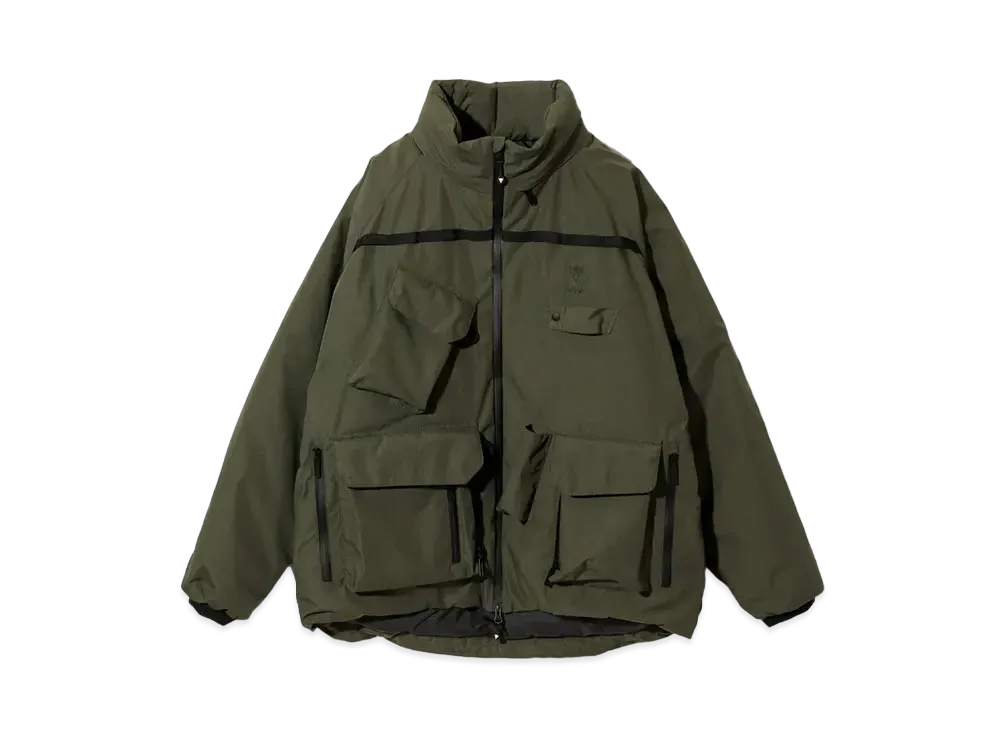 SOUTH2 WEST8 x NANGA Tenkara Trout Down Jacket - Flame Resistant "Olive"