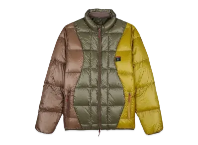 BRAIN DEAD x NANGA Multi Toned Olive Puffer "Multi"