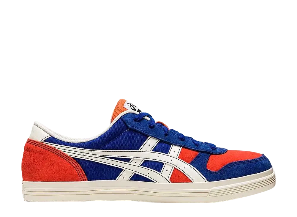 アシックス アーロン プロ "モナコブルー/アイボリー"