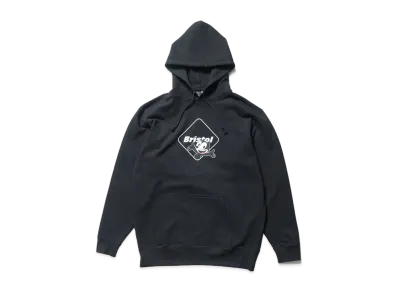 F.C.REAL BRISTOL Felix The Cat Supporter Sweat Hoodie "Black"